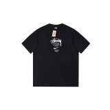 Dropshipping trendy brand short-sleeve T-shirt, high-quality seamless tubular fabric, unisex, foreign trade cross-border summer