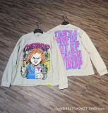 25ss cross-border high street COUG American street fashion brand cough syrup angel casual loose long-sleeve couple's matching style