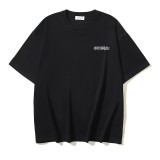 American streetwear brand OFF OW arrow graffiti print heavy-duty street style summer short-sleeve high street casual T-shirt for men and women