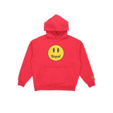 DREW ICON Smiling Sunflower Print Justin Bieber Trendy Unisex Casual Loose Hoodie Sweatshirt