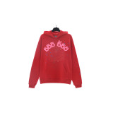 25ss cross-border foreign trade Sp555der American-style trendy brand foam letter full rhinestone hoodie sweatshirt and pants for men and women