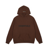 3D FOGEssentials cross-border trendy brand fashion versatile long-sleeve trendy sports hooded sweatshirt with fleece lining