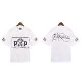 25ss Summer New Arrival Hellstar American Fashion Brand Washed Vintage Print Loose Short Sleeve T-Shirt for Men and Women