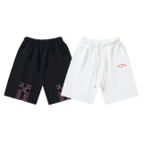 High-quality OFF-WHITE American streetwear brand brushed graffiti arrow shorts, summer casual shorts for men and women