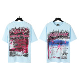 25ss cross-border American fashion brand Hellstar high street loose street casual pure cotton short-sleeve T-shirt unisex