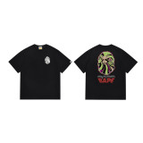 Original brand dropshipping cross-border hot-selling BAPE long-term stable supply double-thread men's and women's casual sports short-sleeve T-shirts