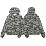Light luxury style men's long-sleeved pants, casual, fashionable, simple, trendy hoodie, cargo pants, wide-leg men's clothing