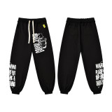High-end foreign trade version of  THAT'S A AWFUL LOT OF COUGH SYRUP  printed all-over hoodie and pants set