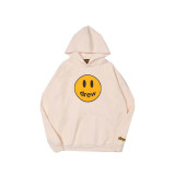 DREW ICON Smiling Sunflower Print Justin Bieber Trendy Unisex Casual Loose Hoodie Sweatshirt