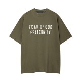 FOG ICON ESSENTIALS American high street style summer loose-fitting couple's short-sleeve trendy heavyweight T-shirt for men and women
