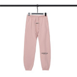 FOG Essentials Zone high-quality American streetwear flocked heat-printed fleece-lined hoodie for men