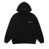FOG ICON American high street fashion brand, fleece-lined casual couple's heavy-weight hooded sweatshirt for autumn and winter, unisex
