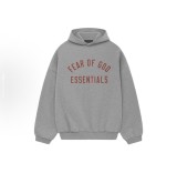25ss cross-border foreign trade high-end version European and American trendy brand flocking FOG sub-line ESSENTIALS men's and women's tops