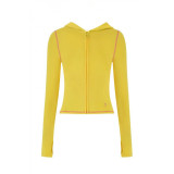 New hot styles limited edition letter print slim-fit zip-up hooded cardigan set