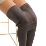 Cross-border extra-large size thickened pearl velvet leggings for autumn and winter, 300g popular warm one-piece pants for outdoor wear