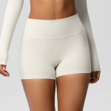 In-stock cross-border double-sided brushed tight-fitting breathable solid color training yoga wear eight-piece set for women's sports, running, and fitness
