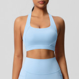 New cross-border yoga fleece vest sports bra, shockproof high-intensity Pilates running fitness yoga wear
