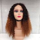 SDD 4*4 Closure Glueless Water Curly Wigs Brazilian human