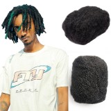 Afro Kinky Bulk Human Hair Medium Brown#4 Color 35G Tight