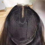 2*6 kim k bone straight short double drawn BOB human hai wig