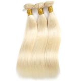 613blonde 100%  human hair virgin Extension straight bundles