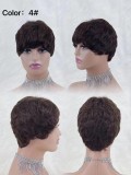 Human Hair Short Cut Pixie Wig Hot Sale High Quality