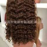 Front lace wig BOBDEEP high-density 4*4 front lace wigs European and American wigs natural short hair