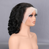 XiaDi Factory sells wholesale colorful real human hair wigs in stock, Spring Curly high volume and high weight real human hair