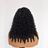5*5 sdd pixie spring curly wig lace human hair wig 100% human hair