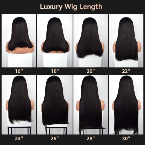 4*4SDD human hair bone straight wig from Vietnam