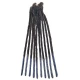 Real human hair dreadlock wig, hand-twisted African dreadlocks, human hair dreadlocks 0.6cm
