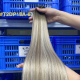 Human hair wigs, hand-knitted hair wefts for women, human hair genius weft bundles, European and American cross-border