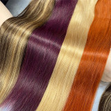 Manufacturer's in-stock wholesale of human hair wigs, bone straight hair extensions, and smooth hair bundles