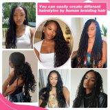 Cross-border European and American real human hair wigs, hair bundles, straight/body wave wigs, cosplay hair extensions