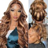 360 glue-free adjustable fish-line full lace human hair wig
