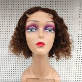 SDD 4*4Lace Glueless Water Curly Wigs 100% Brazilian human
