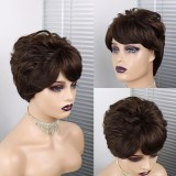 100% Human Hair Short Wig High quality