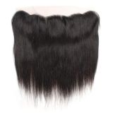 13*4 frontal transparent lace 18/20 inch hand-crocheted wig large hairpiece in stock
