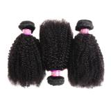 Brazilian Virgin Human Hair Afro Kinky Curly Hair Extensions African Style