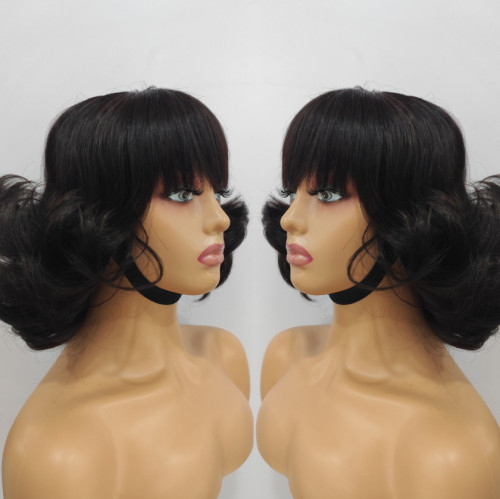 Vietnamese Hair 3*2Lace Fringe Loose Wave Double Drawn Curly