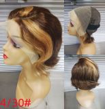12A Pixie Wave Bob 13*4frontal lace Brazilian Human hair 200