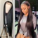 Brazilian Human Hair 13*4frontal 20-36inch  Long Straigh Wig