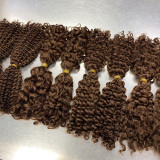 Direct sale from the manufacturer: double-ended pointed SDD wigs, hair bundles, bulk curly human hair