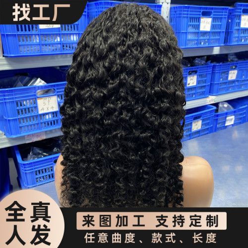 Real human hair full head wig HD full frontal 13*4 human hair wigs genuine headpiece