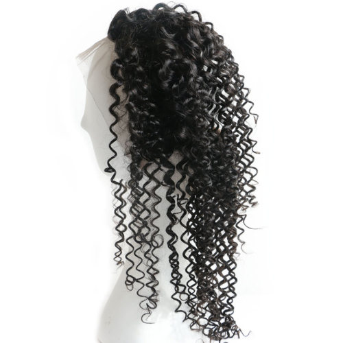 Kinky Curly 360 Lace front frontal closure 360 human hair piece