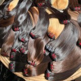 Vietnamese bone straight hair SDD bonestraight hair curtain human hair vietnam real human hair