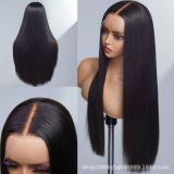 Double Drawn 300%densityHuman Hair Straight 13*4 Frontal Bob