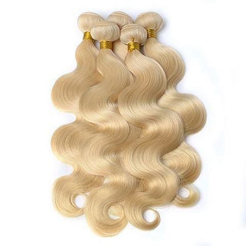 613#Body wave human hair wig, real human hair wig, long curly hair, European and American style wig for women