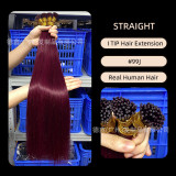 Direct sales from the manufacturer: I-tip human hair extensions for women, seamless and natural-looking