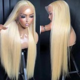 100% Human Hair 613# Blonde 13*4 frontal lace Bob Ear to ear